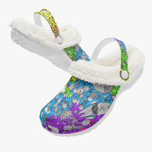 Load image into Gallery viewer, Dream in rainbow- Lined Clogs