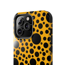 画像をギャラリービューアに読み込む, ‘Yellow with Black dots’ Phone Cases