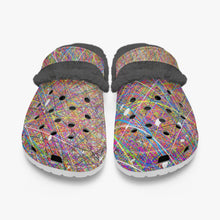 Load image into Gallery viewer, Rainbow Threads-Lined Clogs