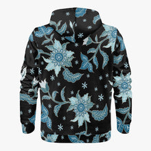 Load image into Gallery viewer, 'Blue flower' Unisex Hoodie
