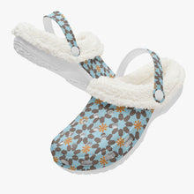 Load image into Gallery viewer, New York memories in blue-Lined Clogs