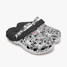 Load image into Gallery viewer, Everything is Perfect white-Lined Clogs