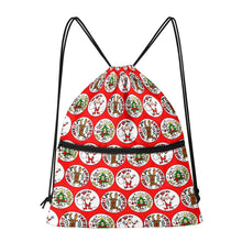画像をギャラリービューアに読み込む, 'Santa' Drawstring Backpack