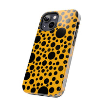 画像をギャラリービューアに読み込む, ‘Yellow with Black dots’ Phone Cases