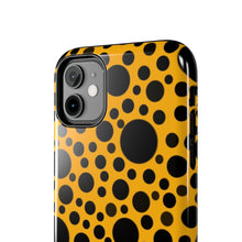 画像をギャラリービューアに読み込む, ‘Yellow with Black dots’ Phone Cases