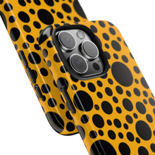 画像をギャラリービューアに読み込む, ‘Yellow with Black dots’ Phone Cases
