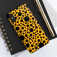 画像をギャラリービューアに読み込む, ‘Yellow with Black dots’ Phone Cases