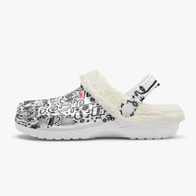 Load image into Gallery viewer, Everything is Perfect white-Lined Clogs