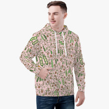 Load image into Gallery viewer, 'Beans on Pink' Unisex Hoodie