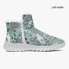 Load image into Gallery viewer, Dream in Turqoise- Fur Zipper Up Boots