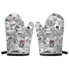 Load image into Gallery viewer, ‘Fogo island’ Oven glove(two pieces)