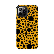 画像をギャラリービューアに読み込む, ‘Yellow with Black dots’ Phone Cases