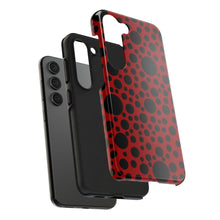 画像をギャラリービューアに読み込む, ‘Red with Black dots’ Phone Cases