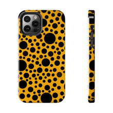 画像をギャラリービューアに読み込む, ‘Yellow with Black dots’ Phone Cases