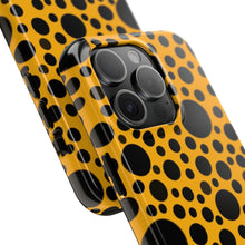 画像をギャラリービューアに読み込む, ‘Yellow with Black dots’ Phone Cases