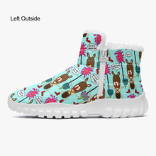 Load image into Gallery viewer, Warrior-Fur Zipper Up Boots