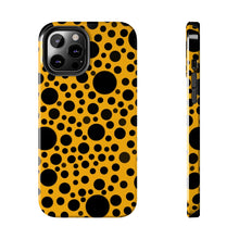 画像をギャラリービューアに読み込む, ‘Yellow with Black dots’ Phone Cases
