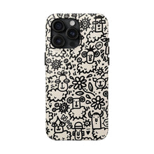 Load image into Gallery viewer, ‘Doodle Sheep’ Phone Cases