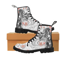 Load image into Gallery viewer, ‘Yozakura White’ Women's Canvas Boots
