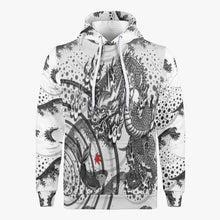 画像をギャラリービューアに読み込む, 'ToryuMon white' Unisex Hoodie