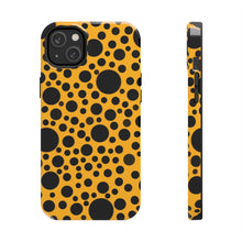 画像をギャラリービューアに読み込む, ‘Yellow with Black dots’ Phone Cases