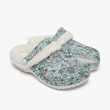 Load image into Gallery viewer, Dream in turquoise- Lined Clogs