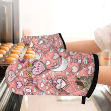 Load image into Gallery viewer, ‘Do what you love to do’ Oven glove(two pieces)