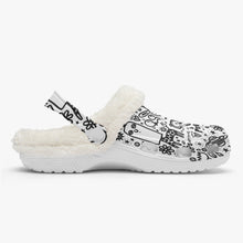 Load image into Gallery viewer, Everything is Perfect white-Lined Clogs