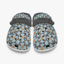 Load image into Gallery viewer, New York memories in blue-Lined Clogs