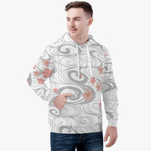Load image into Gallery viewer, 'Yozakura White' Unisex Hoodie