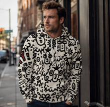 Load image into Gallery viewer, 'Doodle Sheep' Unisex Hoodie
