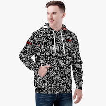 Load image into Gallery viewer, 'Everything is Perfect on Black' Unisex Hoodie