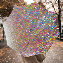 Load image into Gallery viewer, Rainbow Threads -Automatic Folding Umbrella