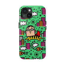 画像をギャラリービューアに読み込む, 'Tiger Human' Phone Cases