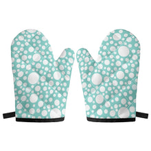 Load image into Gallery viewer, ‘Dots Custom color #01’Oven glove(two pieces)