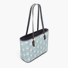 Load image into Gallery viewer, ‘Ducks’ Large Leather Tote Bag