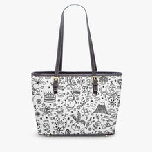 Load image into Gallery viewer, 586. ‘100%’ Large Leather Tote Bag