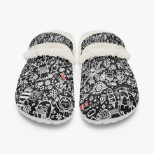 Load image into Gallery viewer, Everything is Perfect black- Lined Clogs