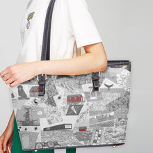 Load image into Gallery viewer, 586. ‘Fogo Island’ Large Leather Tote Bag