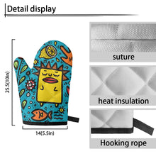 画像をギャラリービューアに読み込む, ‘Hope’ Oven glove(two pieces)