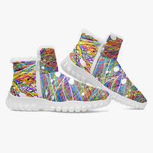 Load image into Gallery viewer, Rainbow Threads- Fur Zipper Up Boots