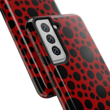 画像をギャラリービューアに読み込む, ‘Red with Black dots’ Phone Cases