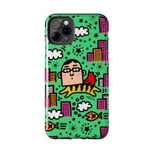 画像をギャラリービューアに読み込む, 'Tiger Human' Phone Cases