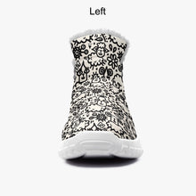 Load image into Gallery viewer, ‘Doodle Sheep’ Fur Zipper Up Boots
