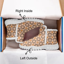 Load image into Gallery viewer, New York memories in orange-Fur Zipper Up Boots