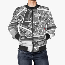 Load image into Gallery viewer, 1124.'Map' Men's Bomber Jacket