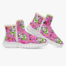 Load image into Gallery viewer, 446. Cotton-pad Fur Zipper Up Boots Manekineko
