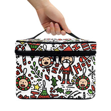 Load image into Gallery viewer, ‘Merry’ Portable cosmetic bag