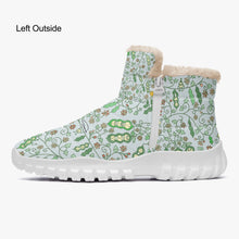 Load image into Gallery viewer, Beans in Blue-Fur Zipper Up Boots