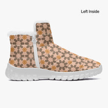 Load image into Gallery viewer, New York memories in orange-Fur Zipper Up Boots